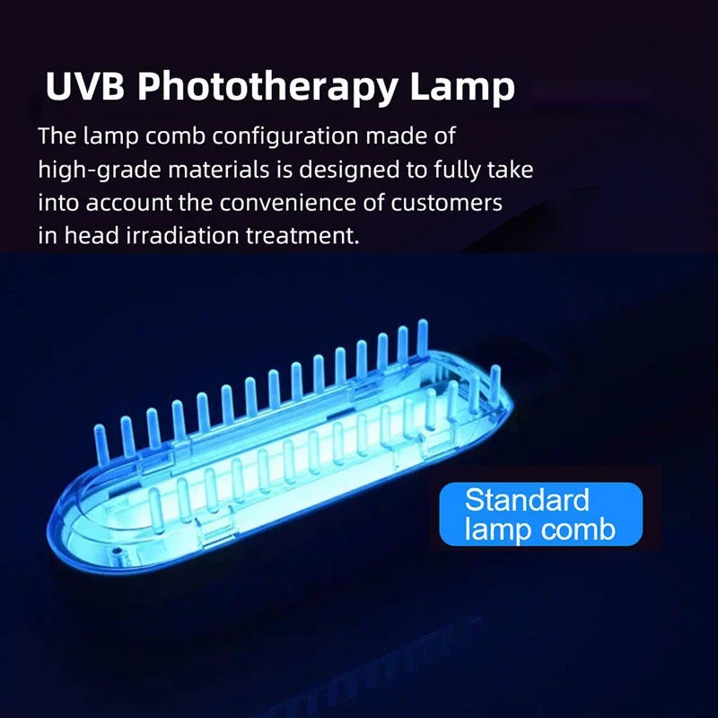 308NM UVB Phototherapy Lamp For Vitiligo Therapy Lamp Skin Diseases Treatment Device Uv Narrow Band Therapy Psoriasis Instrument