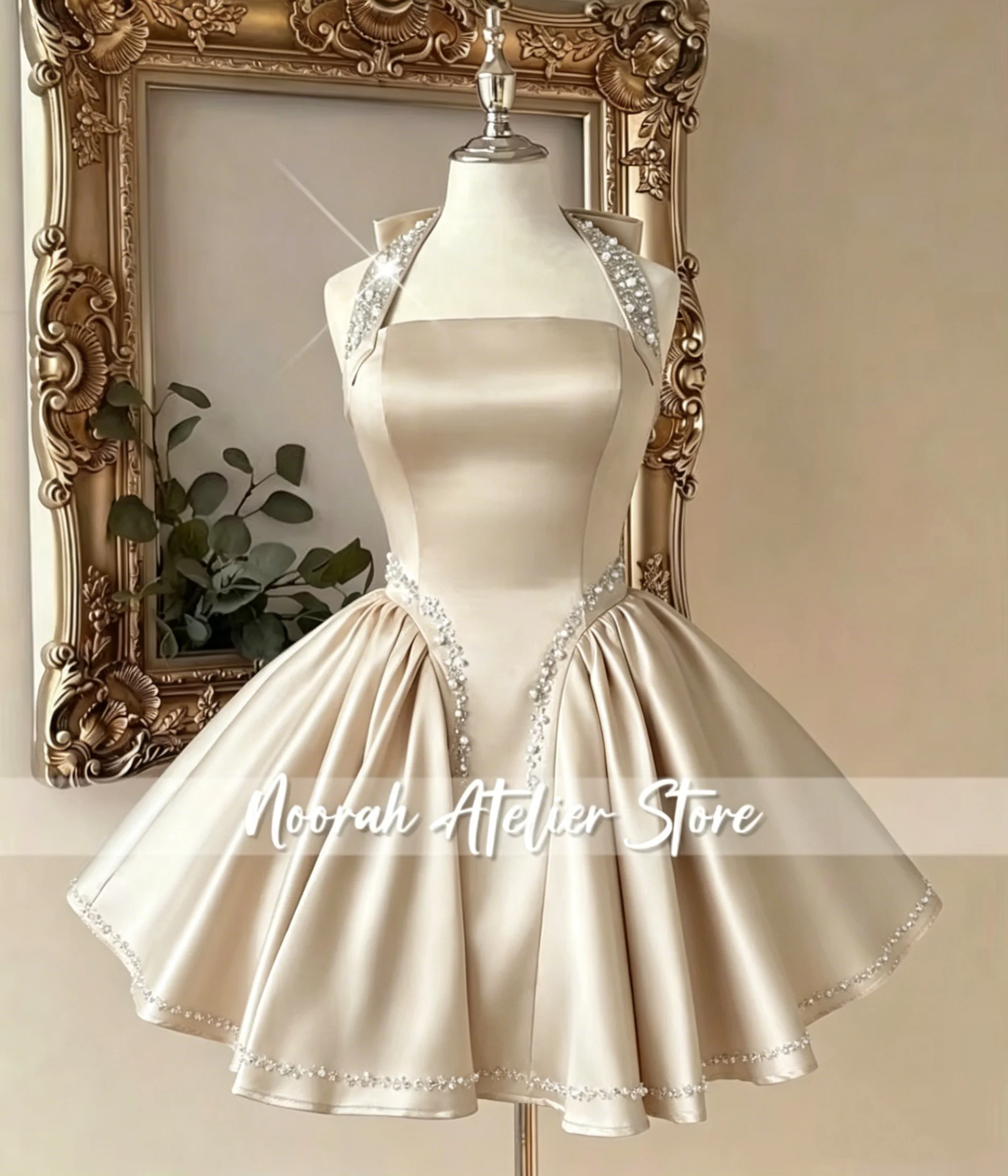 Customized Applique Lace Cocktails Homecoming Dress Strapless Short Prom Dress Sheer Mesh Satin Gown Платье Женское Летнее