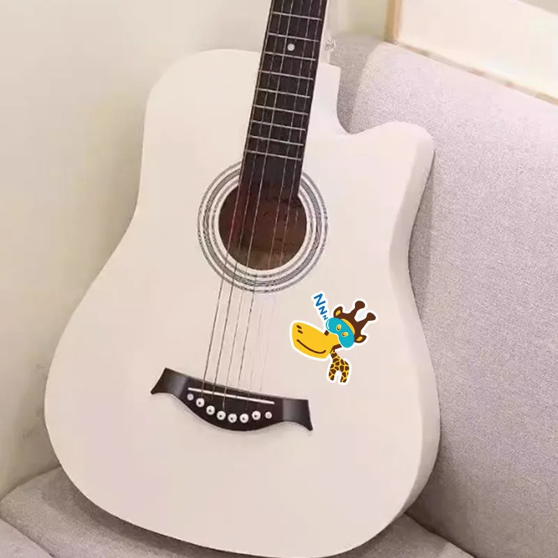 Autocollants girafe mignons, Graffiti d'animaux, autocollants imperméables, peuvent être utilisés pour décorer les bouteilles de bagages, les skateboards, les ordinateurs portables à moteur, la guitare