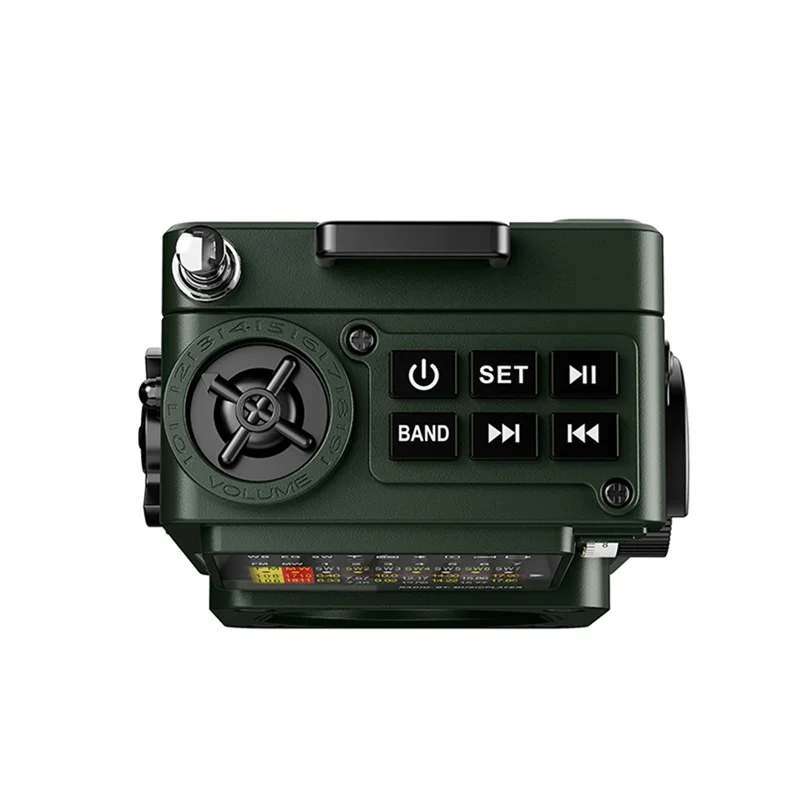 A24U HRD-700 Full Band MW/FM/SW/WB Radio Lettore musicale multimediale portatile Supporta segnale ricevitore scheda Bluetooth TF