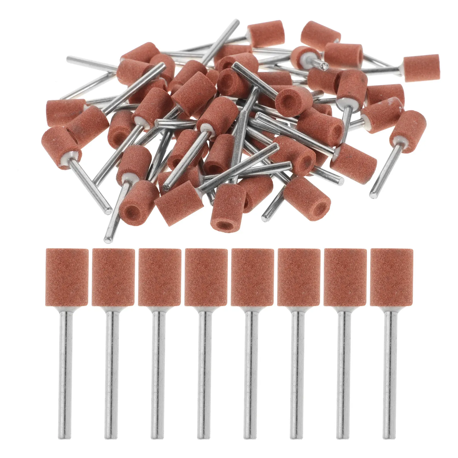 50Pcs Mounted Abrasive Stone 10mm Sanding Drill Bit Grinding Wheel Rotary Tool Accessories Polishing Sanding Drill Bit view 6