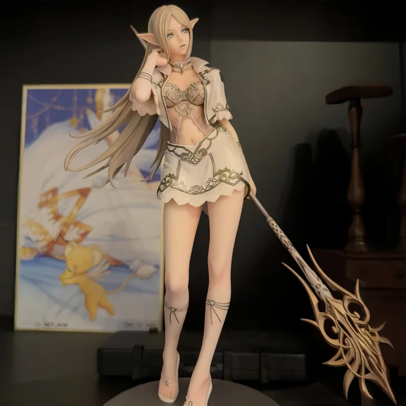 

In Stock Original24cm Elf Figures Female Mage Action Figure Standing Position Gk Women'S Solid Figures Collection Ornament Gifts