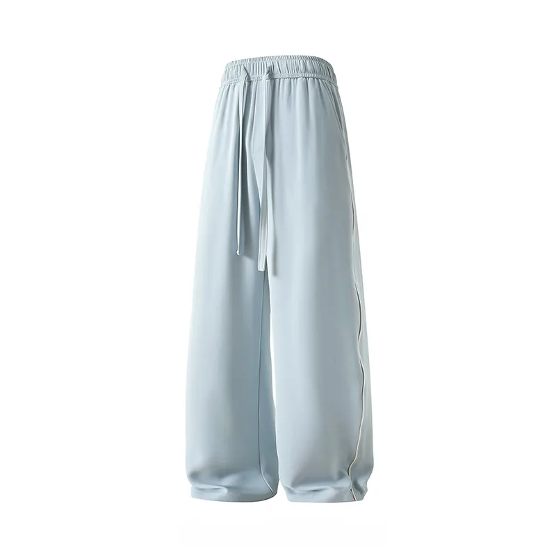 Versatile and Trendy Summer Cool Feeling, Light and Thin Long Pants, Draped Casual Pants, Breathable Pants for Men