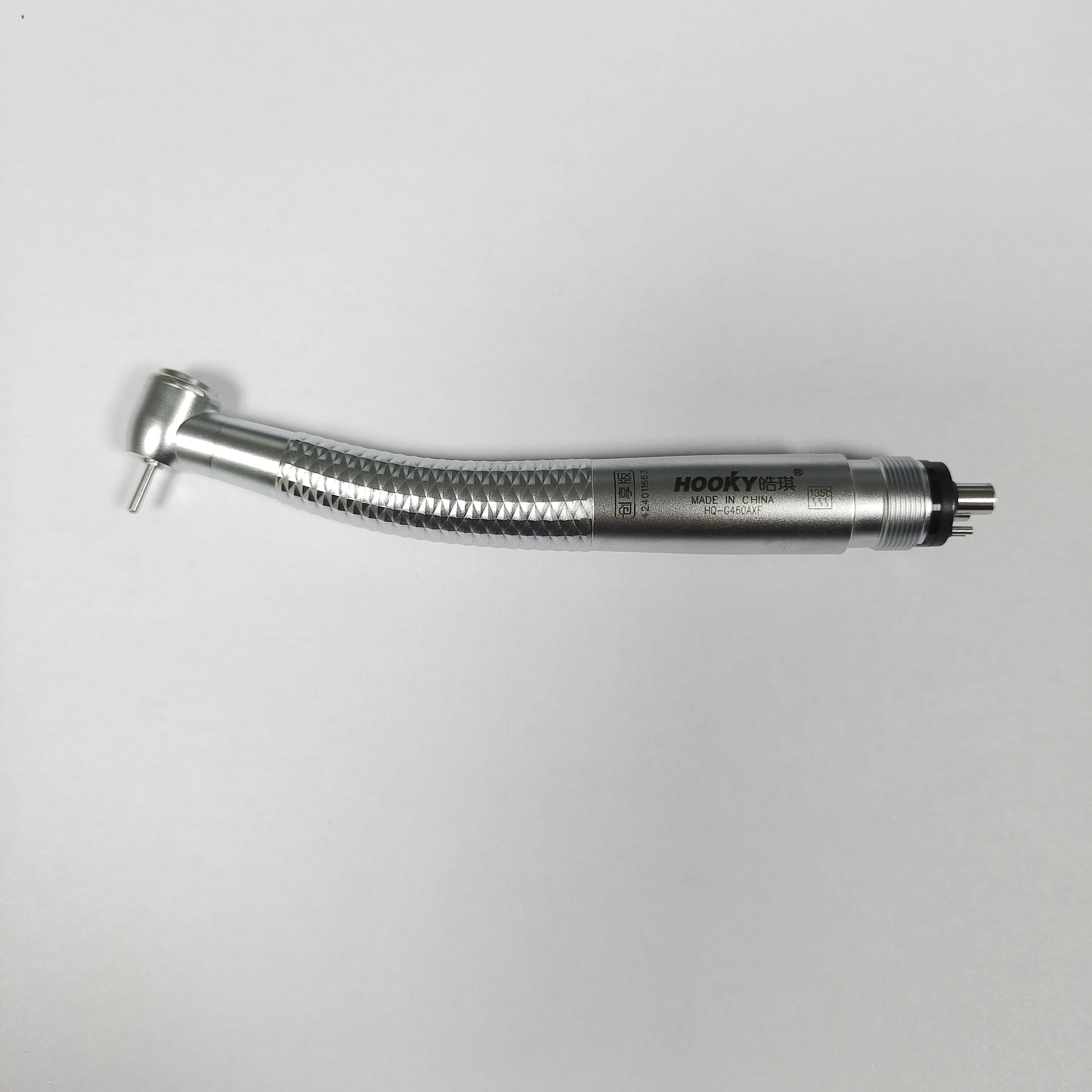 High Speed Dental Handpiece Anti‑Suction 4 Holes Water Supply Diamond Pattern Standard Dentist Clinical Instrument