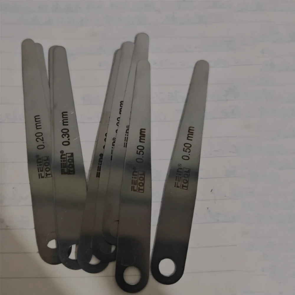 1Pcs Metric Size 0.005-5mm L100A Feeler Gauge Thickness Gap-Metric Filler-Feeler Gauges For Measurements Tool For Probe Gap