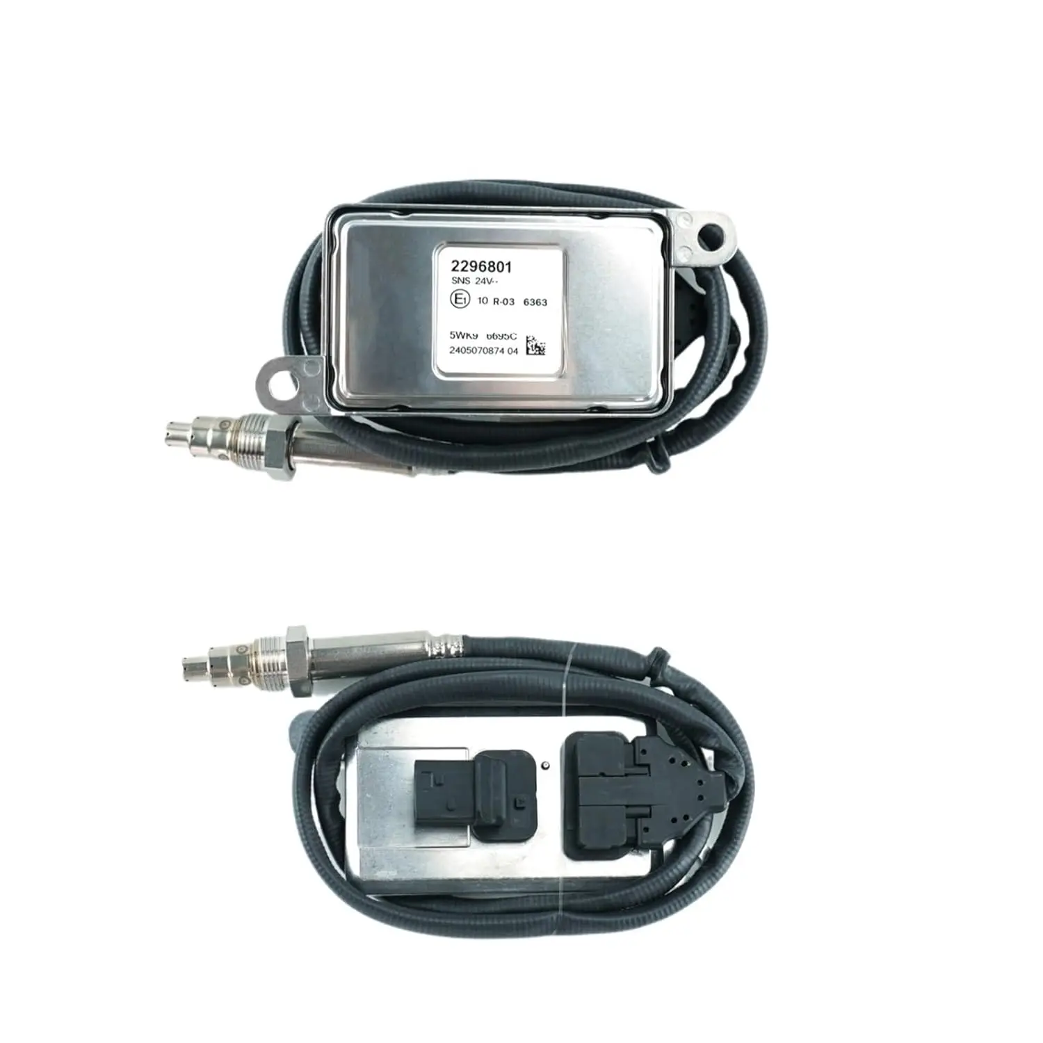 SysywangAS 5WK9 6695C Nitrogen Oxide Nox Sensor Compatible with Sca.nia Trucks Bus Coach 24V 5WK96695C 2296801 Diesel Turbo