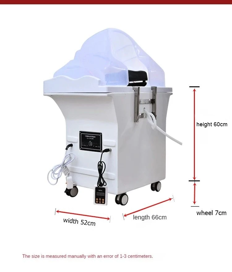 Colorful Light Hair Washing Resin Head Basin Docking Massage Beauty Beds Use for Japan Head Spa Thai Hair Wash Shampoo Chairs