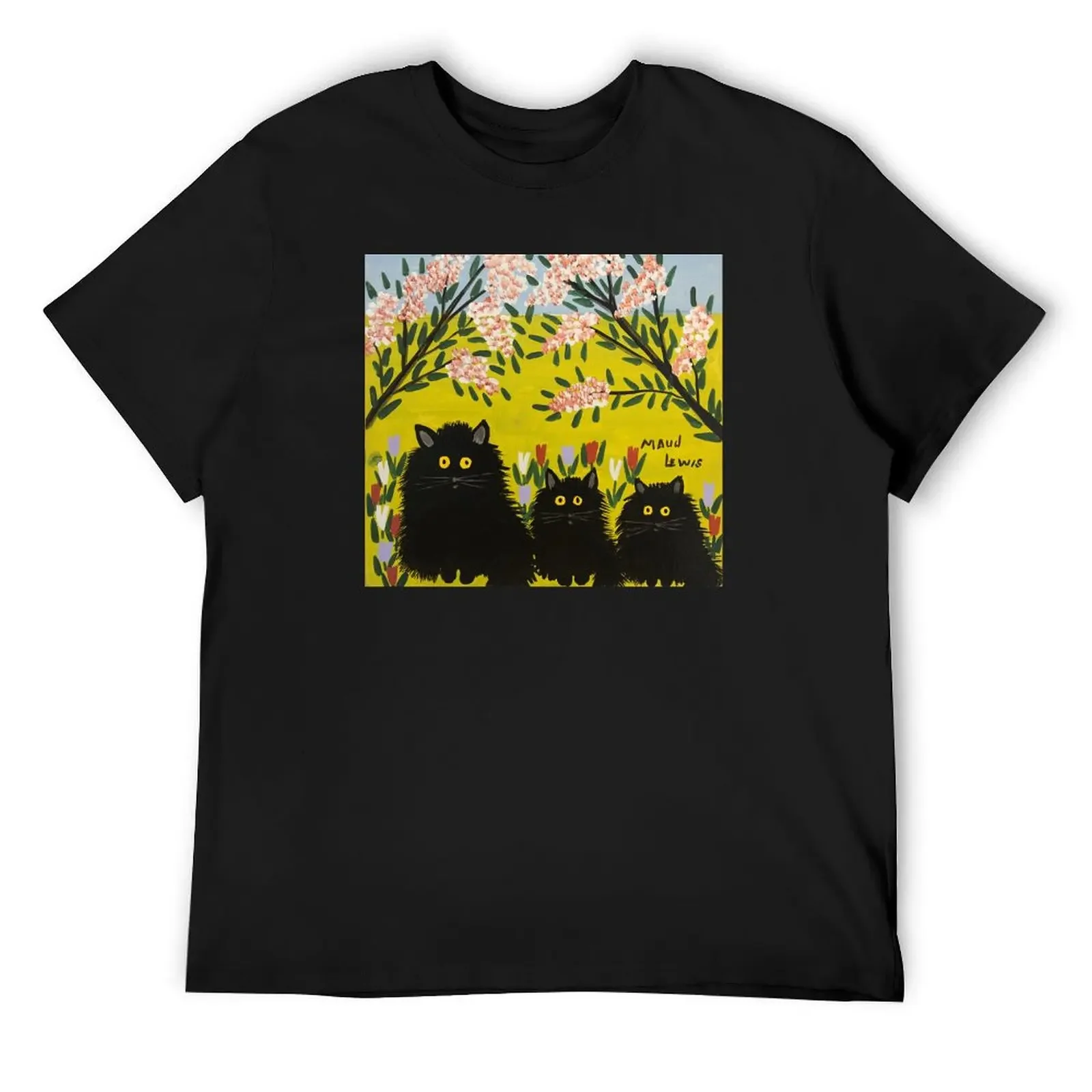 Maud Lewis T-Shirt plain vintage anime shirt vintage sweat clothing for men