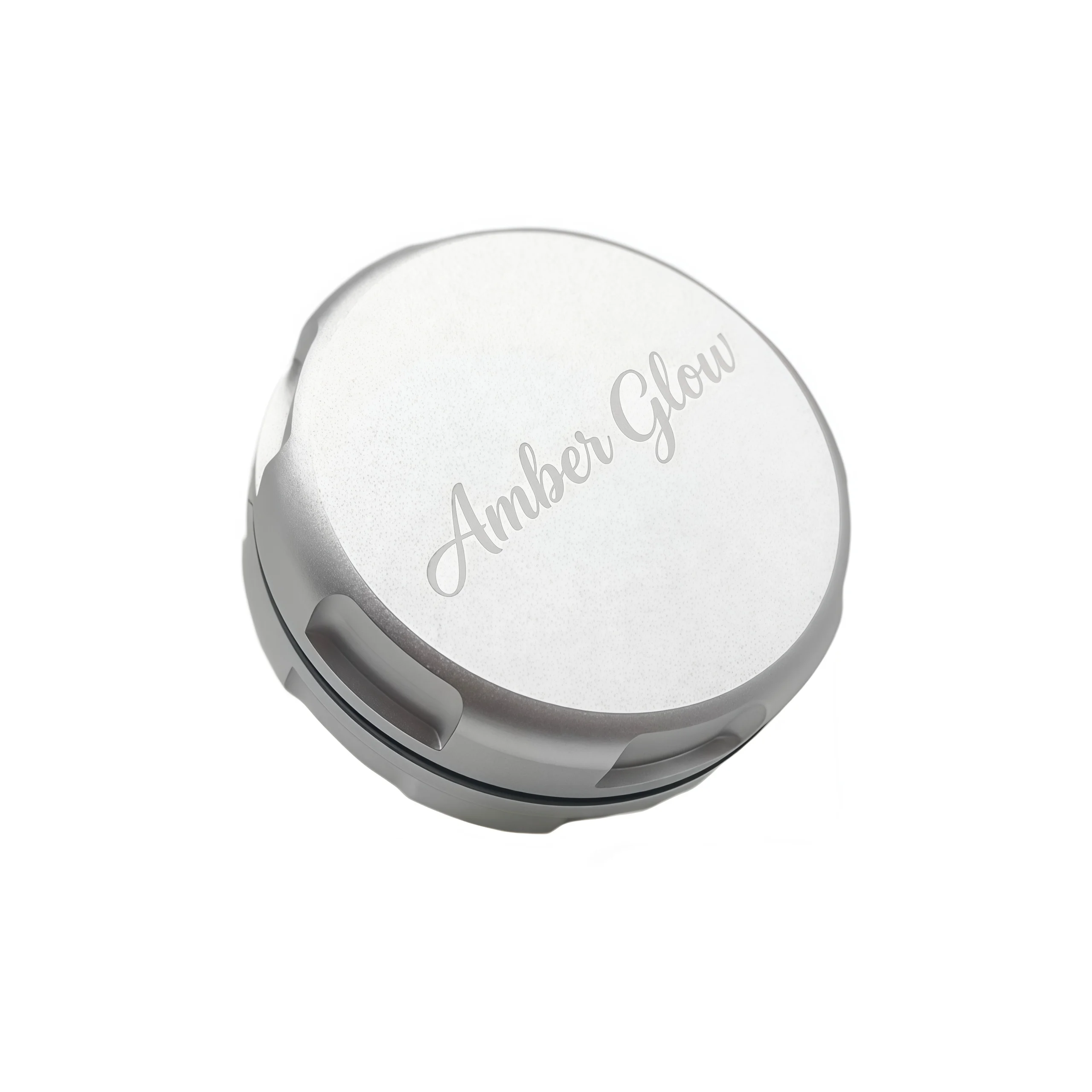 60mm 2-Layer Tobacco Grinder with Trapezoid Teeth,Anti-Slip Rim - Portable Aluminum Alloy,Herb Grinder,Smoking accessories view 2