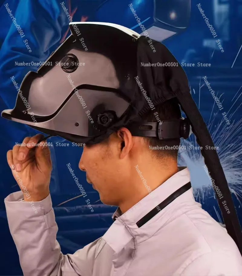 XLSFA8-DH Powered Air Purifying Welding Helmet Auto Darkening TIG Respirator