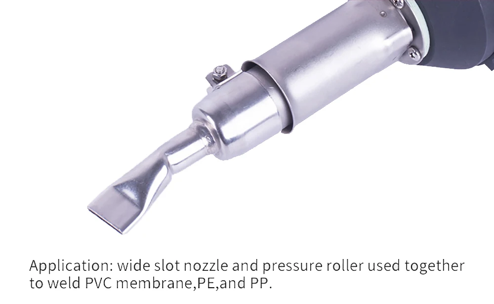 Boquillas de soldadura planas de 20mm, 100 Uds., 0,787 pulgadas de ancho, puntas de antorcha de aire caliente, accesorios de calefacción de mano de acero inoxidable, venta al por mayor