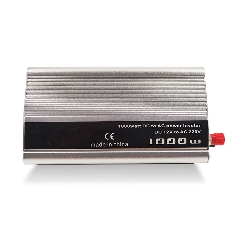 12 فولت 220 فولت تيار مستمر ذكي إلى التيار المتناوب 1000 واط 2000 واط موجة جيبية مركبة خارجية شنت الخلايا الضوئية الشمسية متعددة الوظائف العاكس
