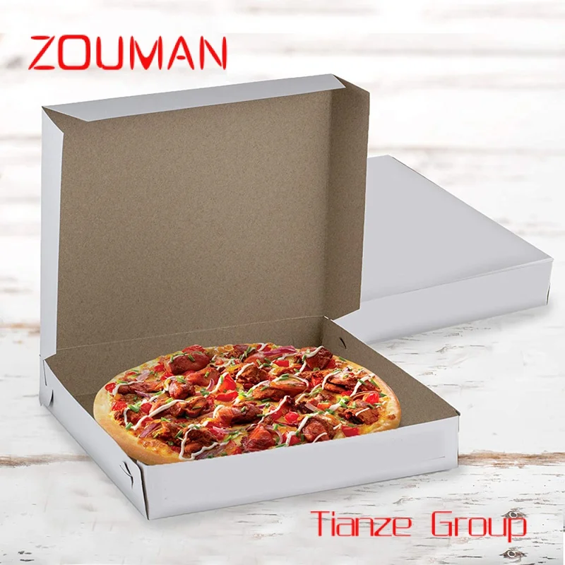 Custom , 33 35 30 40 9 Inch Burger Package Carton Supplier Design Printed Packing Bulk Cheap Custom Pizza Boxes With Logo