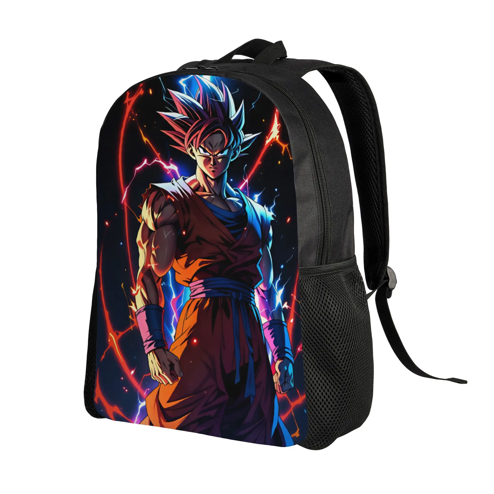 Son Goku Backpack Dragons Balls Cycling Backpacks Women Custom Breathable High School Bags Elegant Rucksack