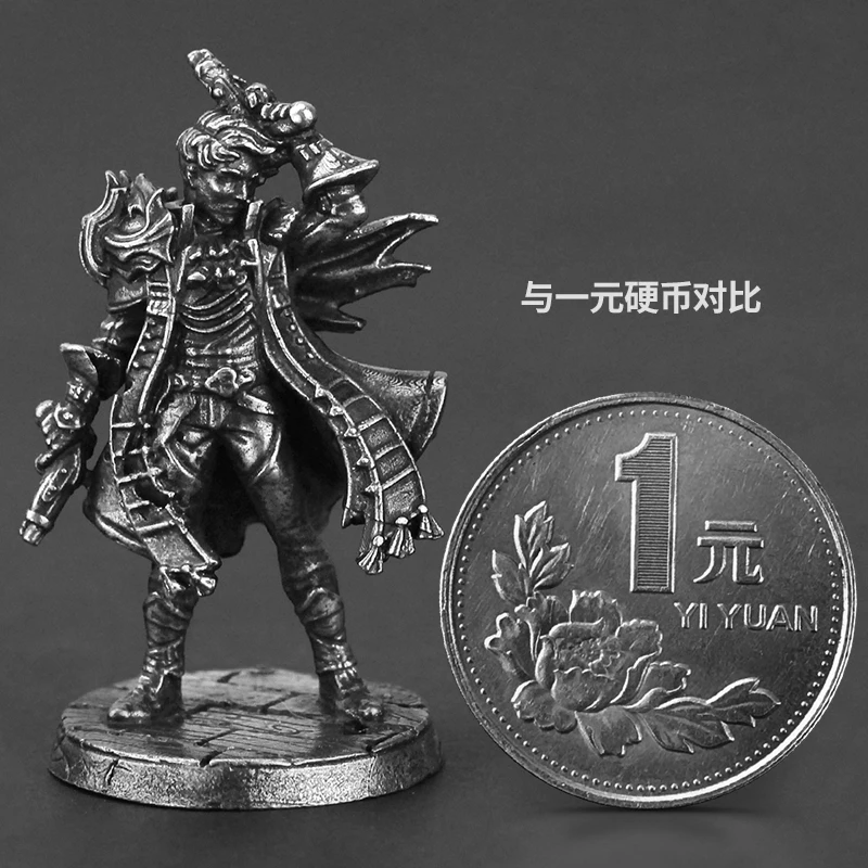 Metalen Piraat Soldaat Actiefiguren Model Bordspel Stuk Miniatuur Ornament Accessoires Eindspeelgoed voor Jongens Desktop Beeldje