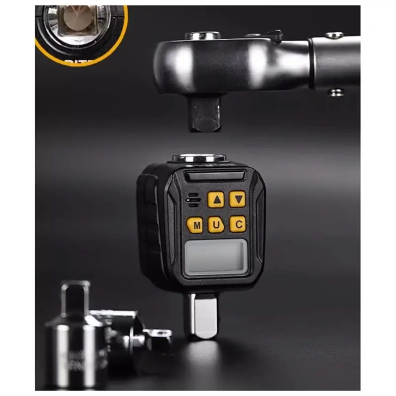 ABVS Digital Torque Adapter 17-340N.M Adjustable 1/2 Electronic Torque Wrench Bicycle Car Motorcycle Repair Tools