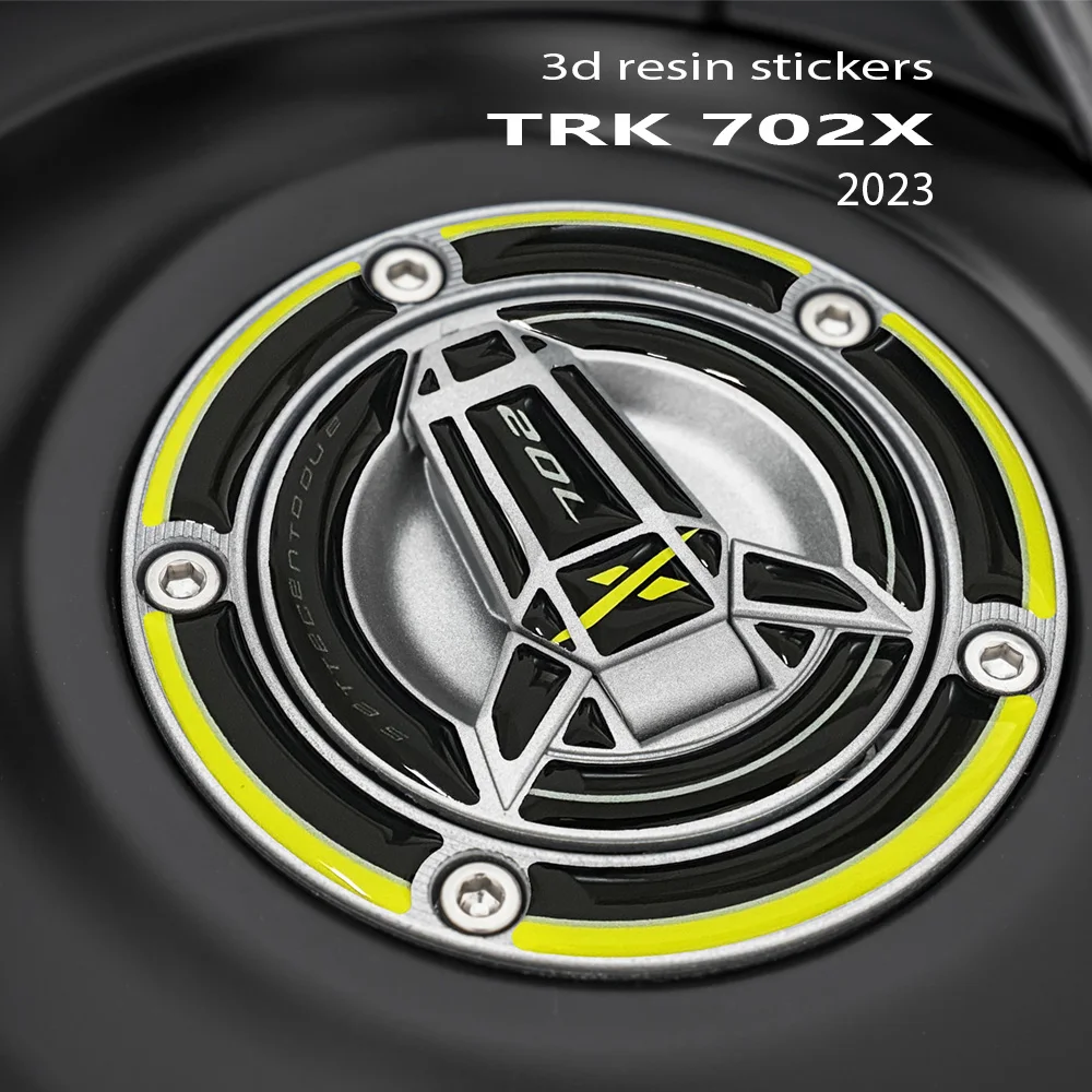 For Benelli TRK 702X TRK702 X 2023-2025 Motorcycle Accessories Tank Pad 3D Protection Sticker