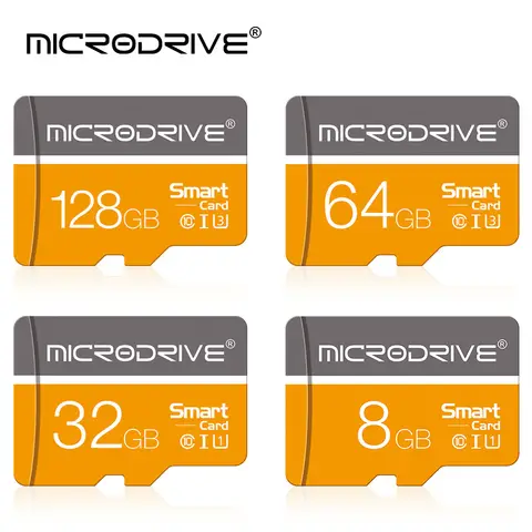 Mini tarjeta de memoria Flash SD, tarjeta Micro TF SD de 128GB Clase 10, tarjeta de memoria de 64GB, 32GB, 16GB, 8GB para teléfonos, cámara Drone