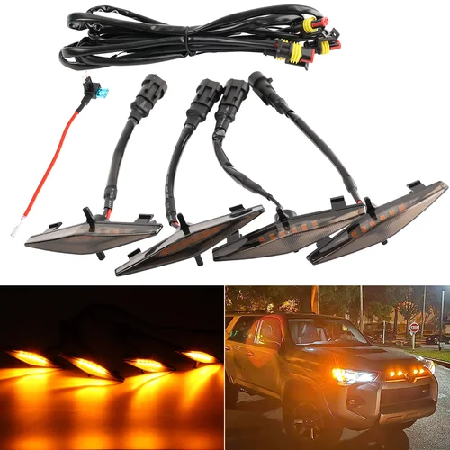 Luces Delanteras De Parrilla Para Toyota 4Runner, Modelos