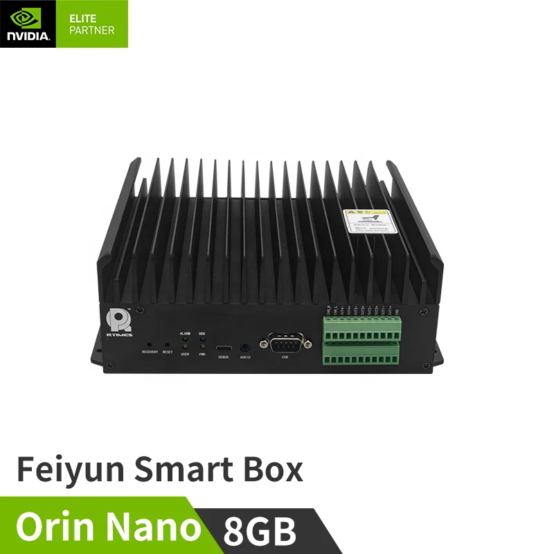 

Realtimes Orin Nano Series Feiyun Smart Box RTSS-X304-Orin Nano8 70TOPS With Nvidia Jetson Orin Nano 8 gb Box Module
