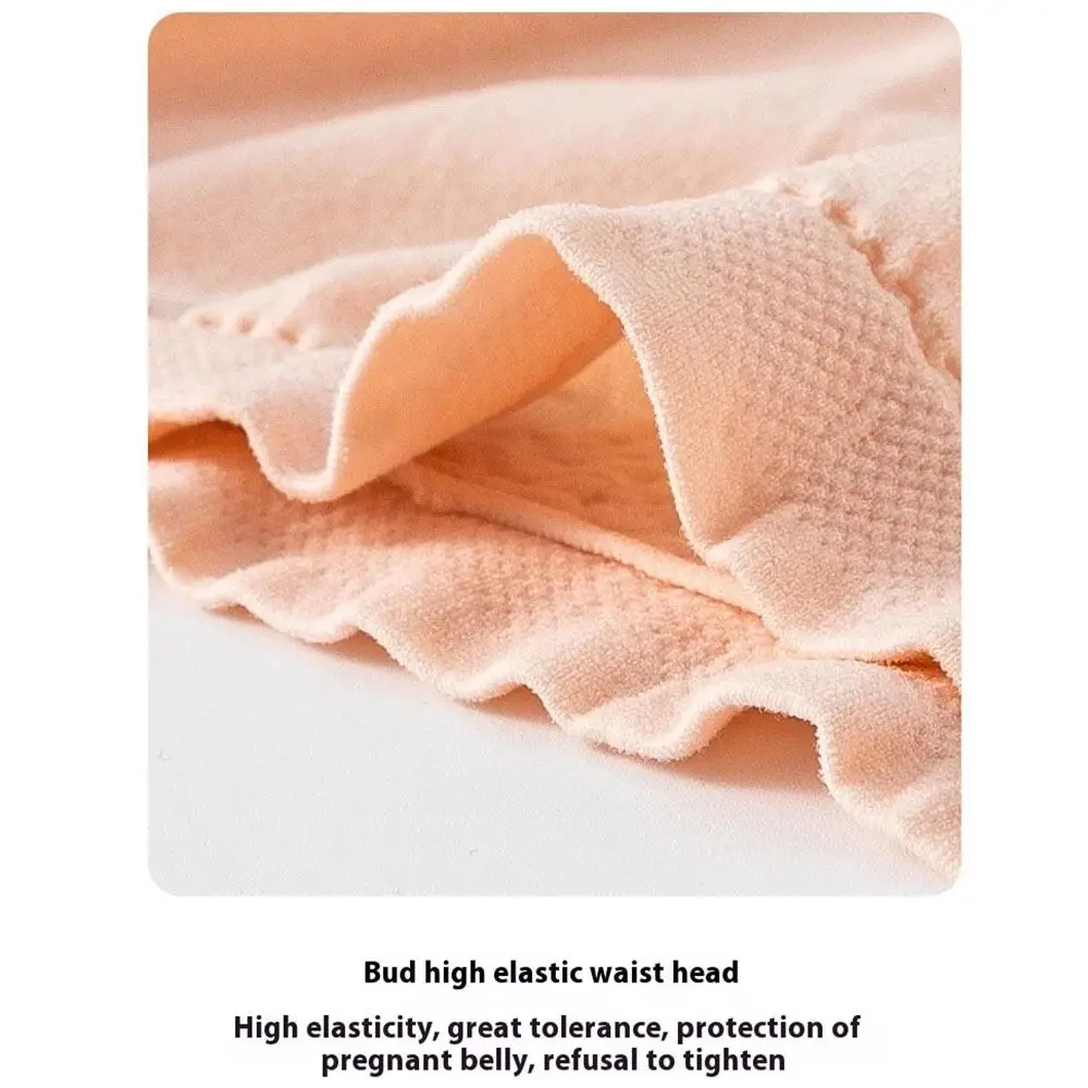 Apoio da barriga roupa interior para grávidas algodão hip levantamento feminino cintura alta cuecas respirável sem marcação