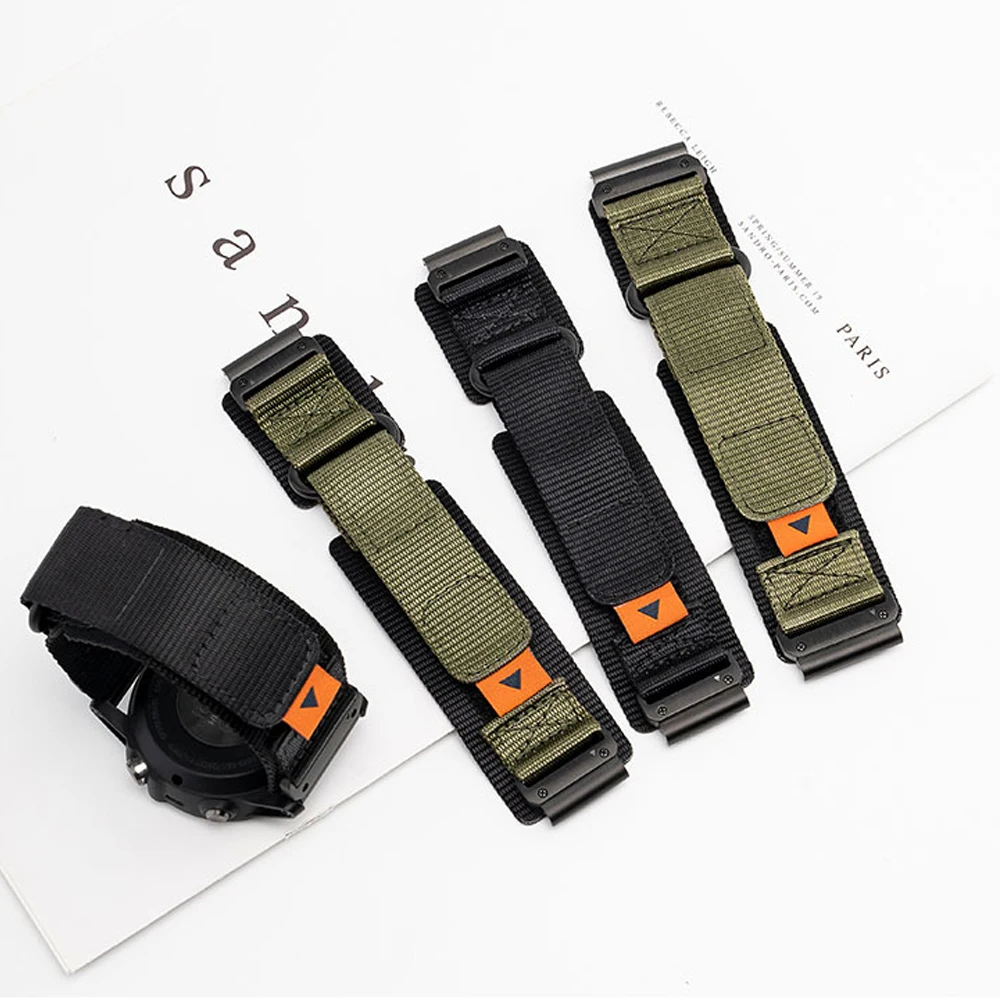 26mm Nylonowy Pasek do Zegarka QuickFit do Amazfit T-Rex Ultra 2 51mm, Sportowy Pasek Zamienny, Zmywalna Opaska na Nadgarstek, Akcesoria — zdjęcie produktu 4