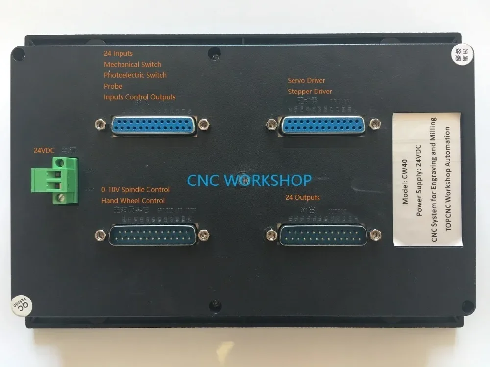 XC609DD CW40 4 Axis CNC Controller for router milling drilling machine stepper servo motor control replace Mach3