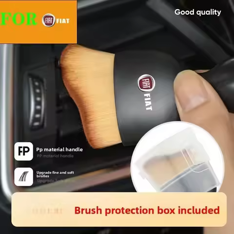 Car Interior Cleaning brush Car Crevice Dust Removal Tool For FIAT 500 Grande Stilo Freemont Punto Astra Bravo Ducato Fiorino