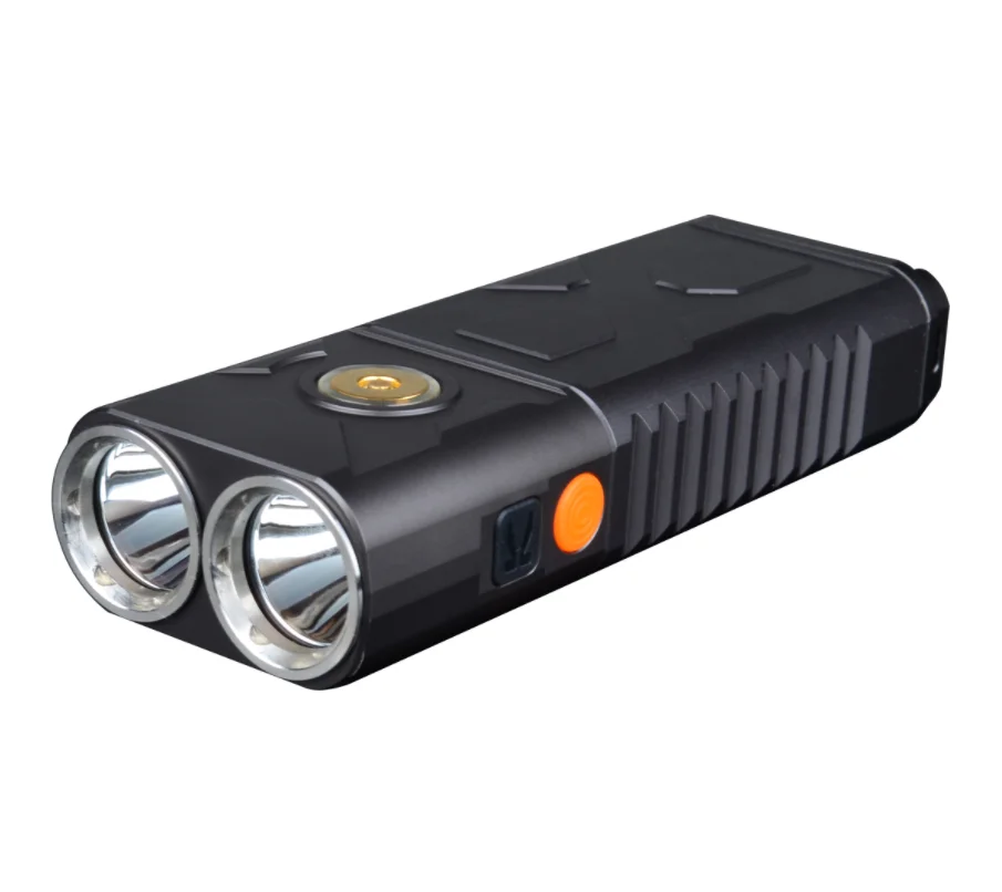 KLARUS RS30BA 2400LM LED Flashlight Compact and Lightweight Dual Head Rechargeable Tactical Flashlight