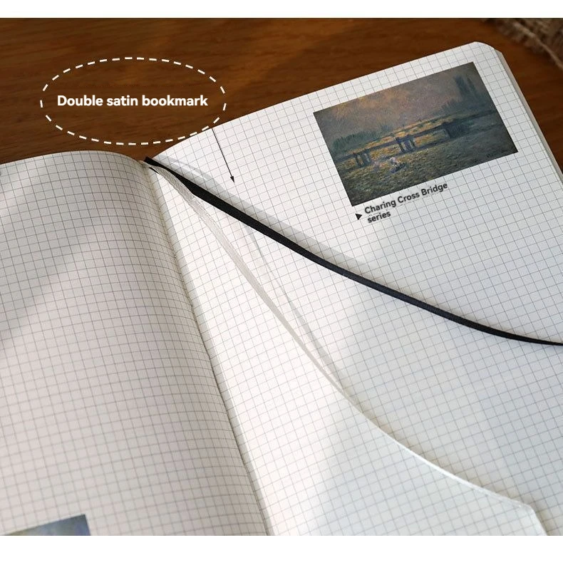 النفط اللوحة المشهد عالية القيمة الفن الرجعية طالب دفتر النفط اللوحة دفتر أنماط تشمل شروق الشمس الانطباع السماء المرصعة بالنجوم #6