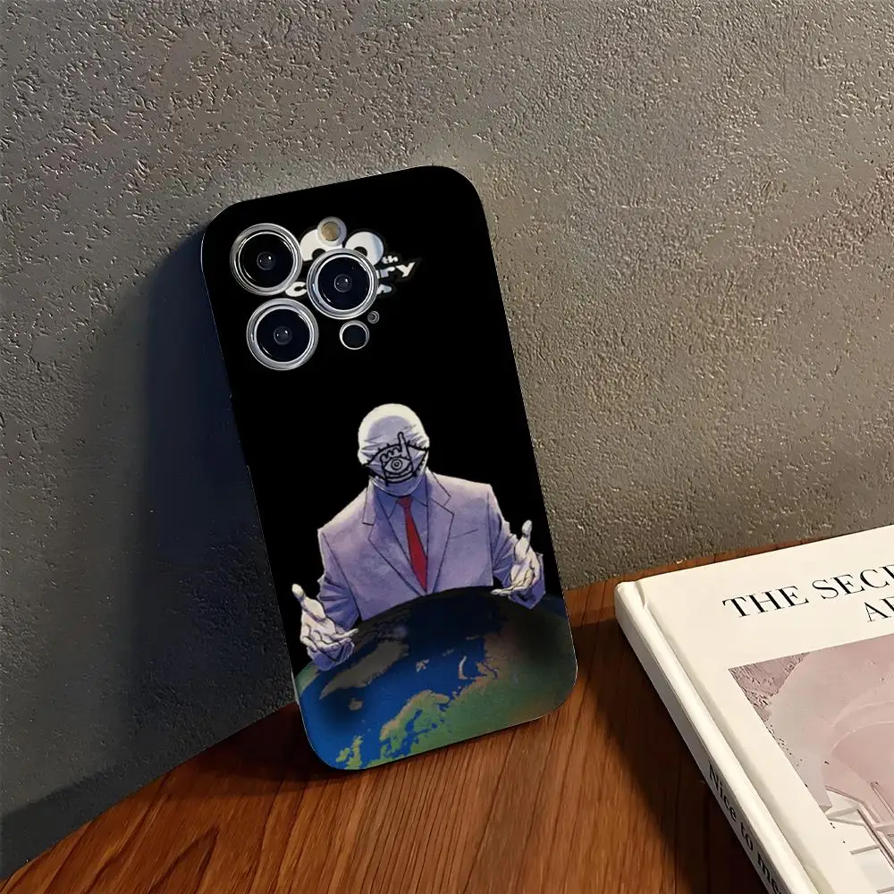 Naoki Urasawa S Monster جراب هاتف آيفون 17 16 15 14 13 12 11 Pro Max X XR XS Max 7 8 Plus طبقة لامعة صلبة PC C