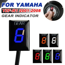 Gear Indicator For Yamaha YZF-R1 YZF R1 YZFR1 2001 - 2004 2005 2006 2007 2008 Motorcycle Accessories  6 Level Speed Disply Meter