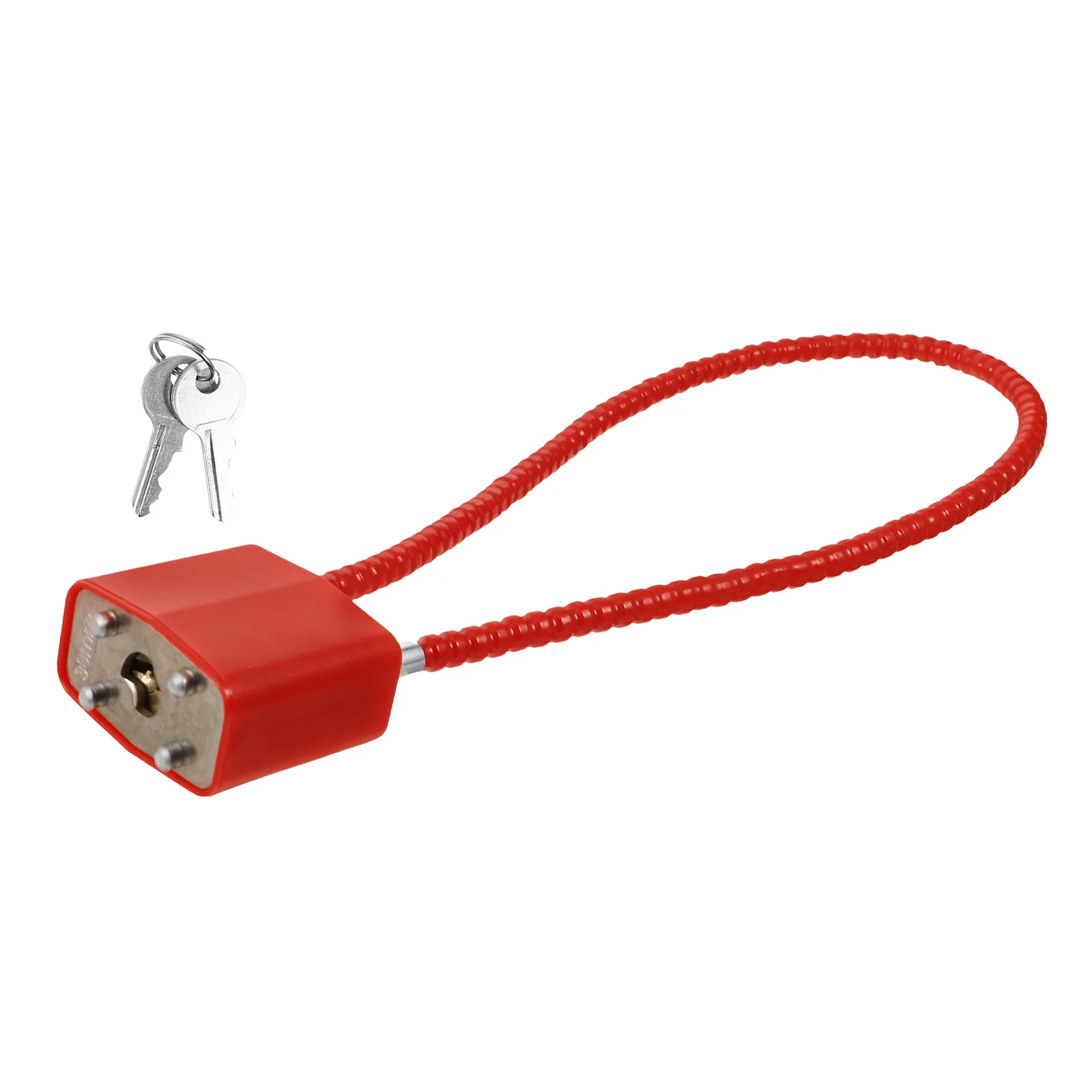 

Small Lock with Key Heavy Duty Wire Cable Lock for Luggage Backpack Stroller Kayak Snowboard Easy Carry Anti Theft Solution