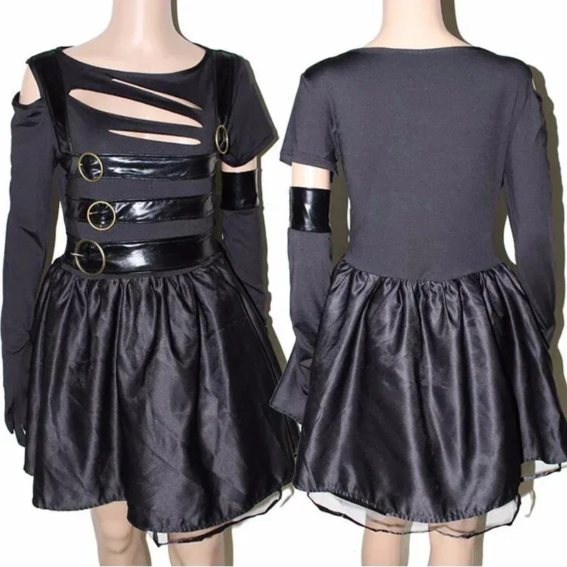 (#^.^#) 2026 New Movie Edward Scissorhands Cosplay Costumes for Adult Women Halloween Party Disguise Female Fancy Dre →_→LOOK ME view 4