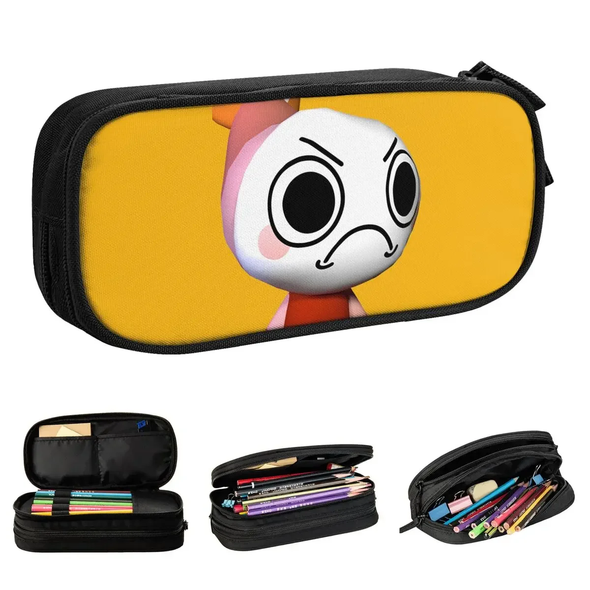 

Dandy's World Shrimpo Game Pencil Case Pencilcases Pen Box for Girls Boys Large Storage Bag School Supplies Gifts Accessories