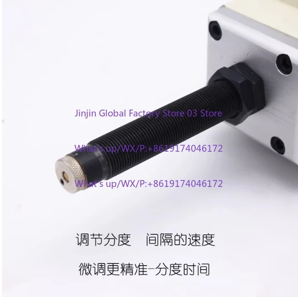 Fully automatic pneumatic indexing plate, rotating table, equal division plate splitter HSD-140DT pneumatic chuck rotation