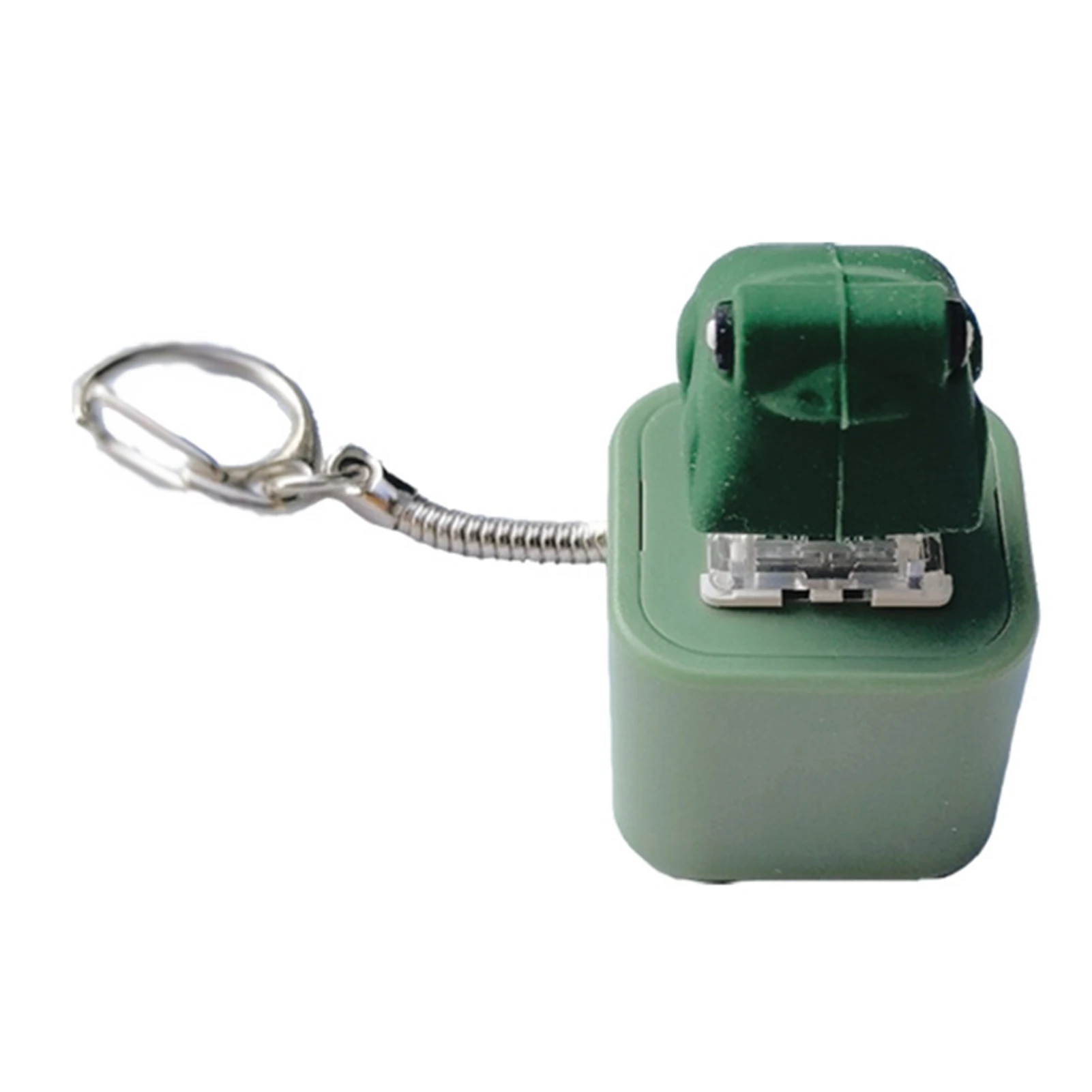 かわいい動物のストレスボールキーホルダー、サウンドLED付き、楽しいカエルのデザイン、インタラクティブな機能付き、車のキーアクセサリー、旅行用