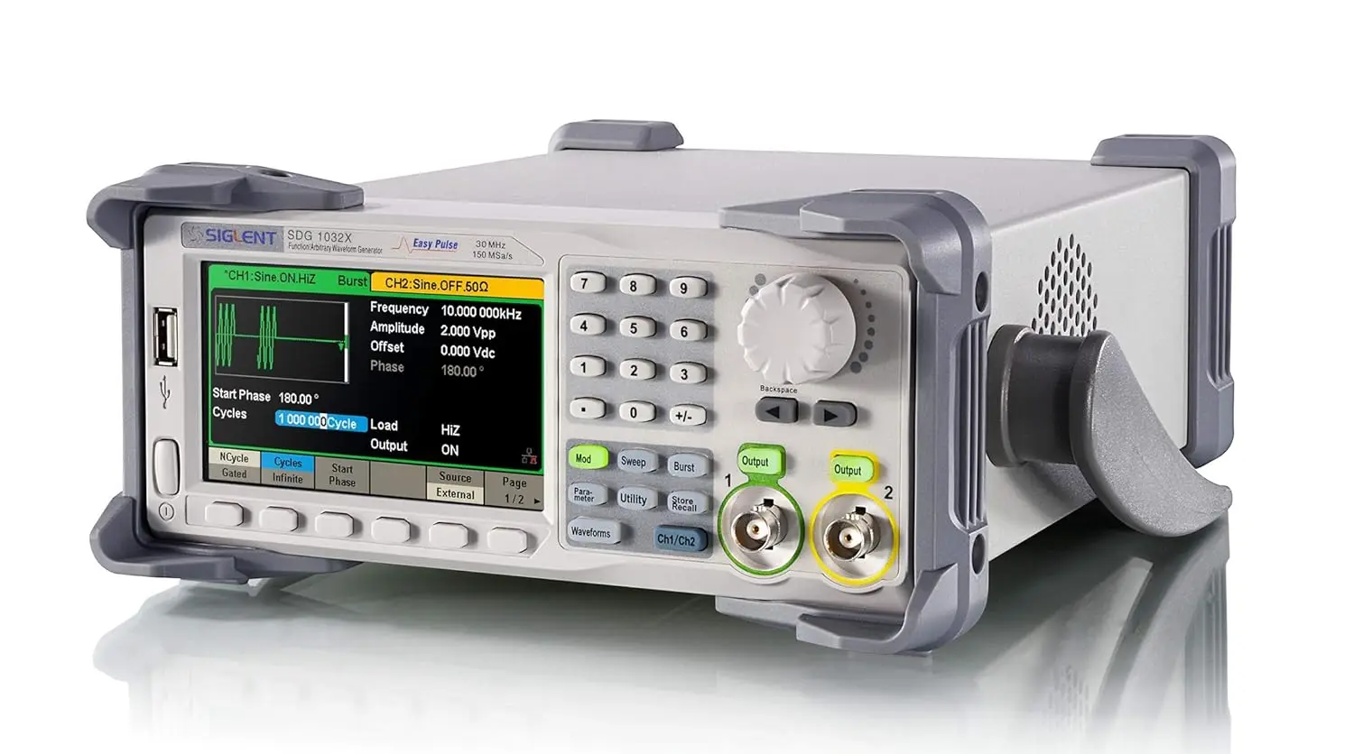 Arbitrária Waveform - Function Generator, Tecnologia SDG1032X