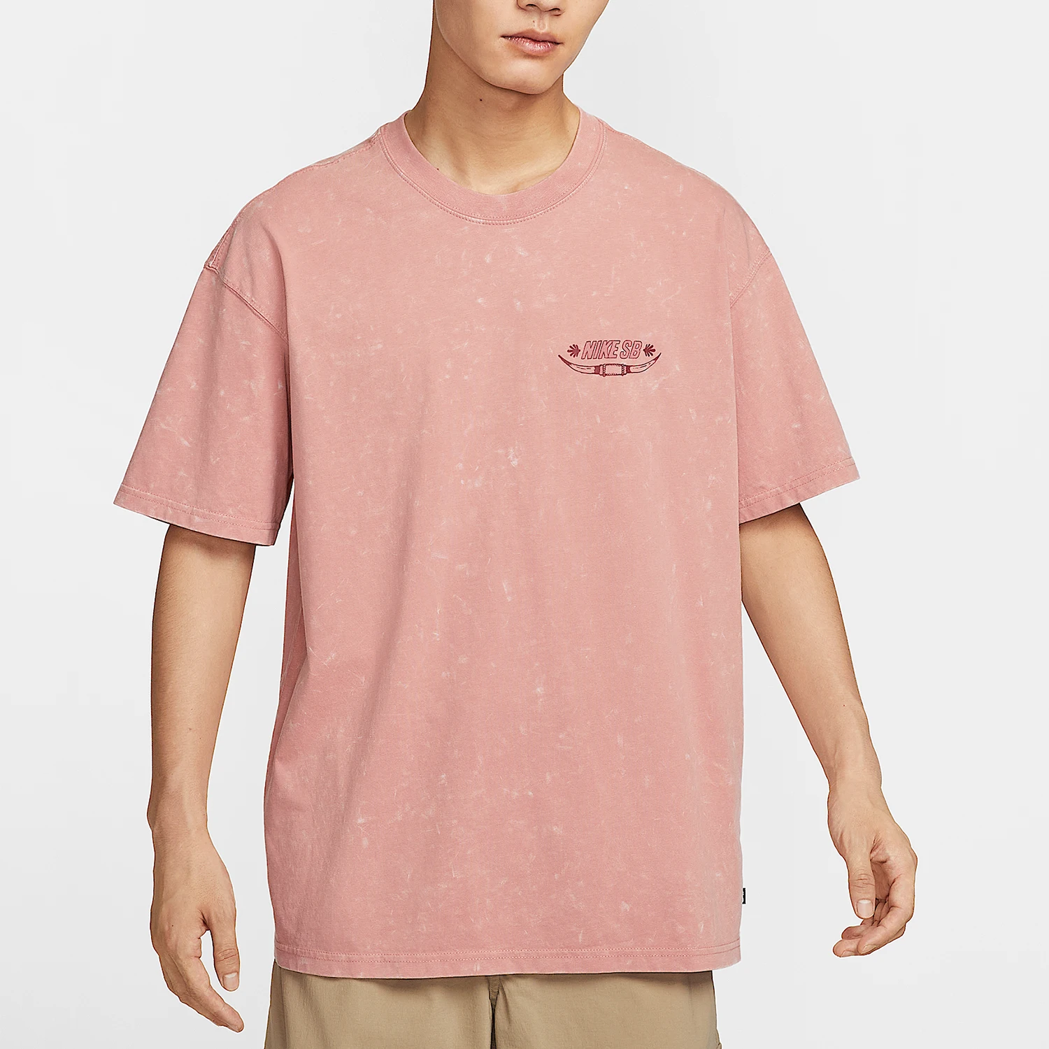 

Оригинальная летняя мужская свободная дышащая спортивная футболка Nike на каждый день HV1307-618