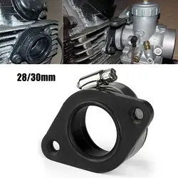Motorcycle Carburetor Manifold Intake Flange Adapter Carb Manifold Boot For PWK 28mm 30mm