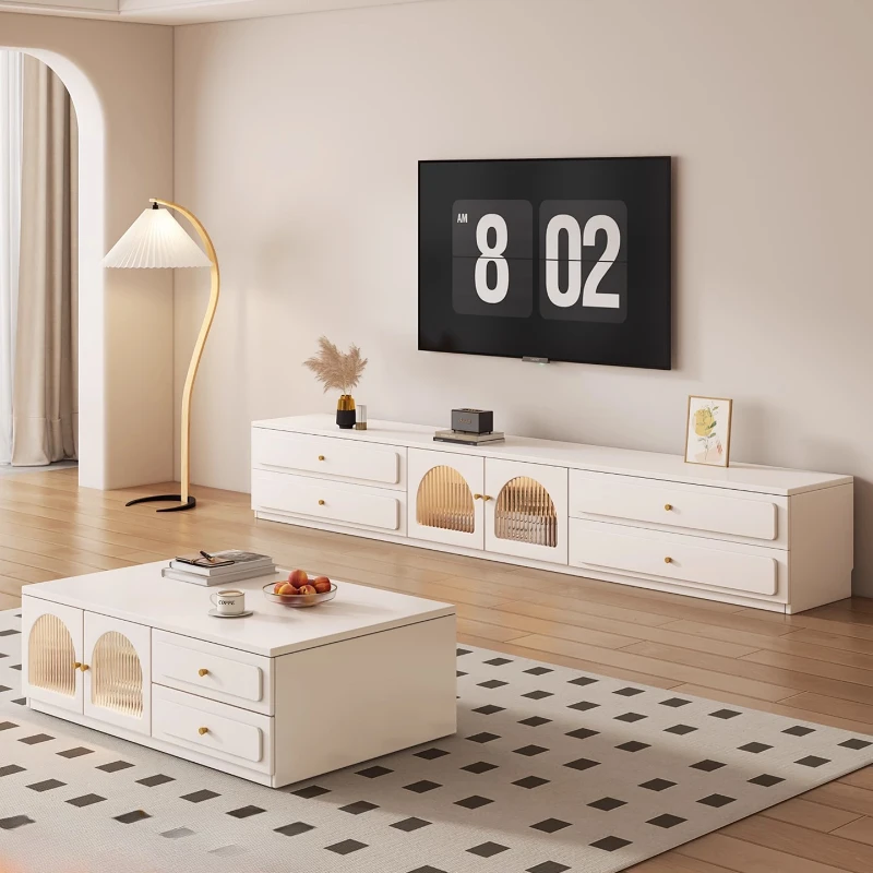 

Luxury Minimalist Tv Cabinet Interior White Modern Design Tv Cabinet Arredo Vasagle Magalu Loja Oficial Wooden Furniture