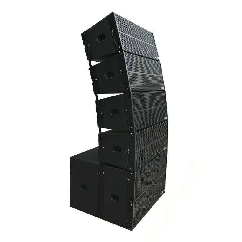 Birch splint box 10 inch 12 inch large performance line array speaker Birch splint line array empty speaker empty speaker