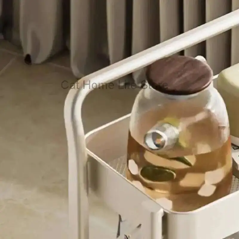 

Cart Household Cosmetic Professional Helper Removable Trolley Storage Wheels Roulette Beauty Salon Tool Furniture Mobile Trolly