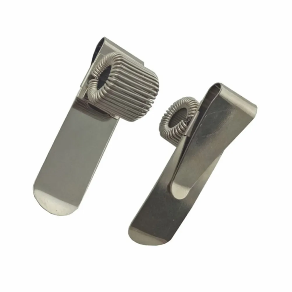 12Pcs High-Quality Elastic Stainless Steel Pen Holder Spring Clip for Teachers Students Doctors Nurses Notebook Journal Carry