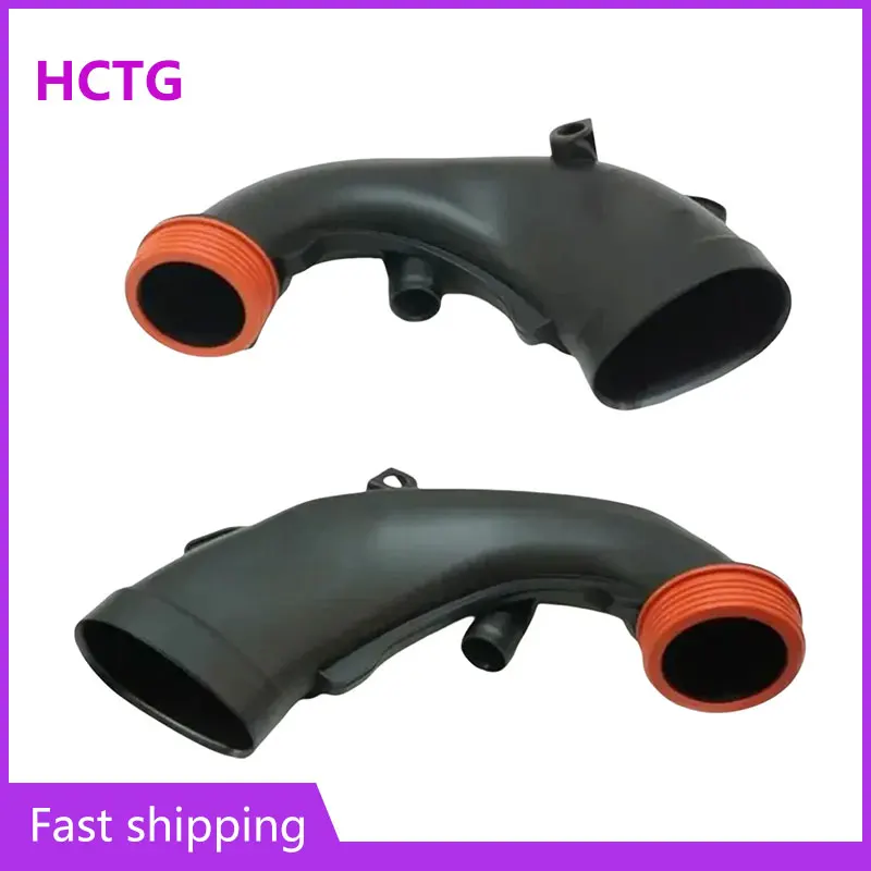 

13717577451 13717577452 Left＆Right Engine Air Intake Duct Hose Tube For BMW F10 F02 F13 E70 E71 N63 750i 750Li X5 550i