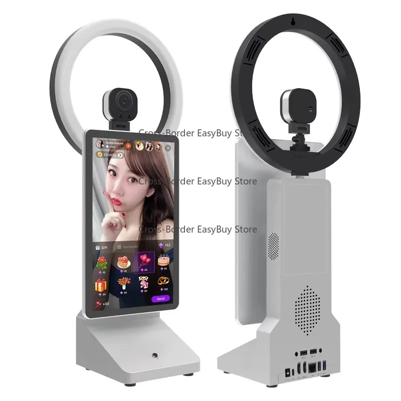 Интеллектуальное оборудование для прямой трансляции 15,6-дюймовый и 10-дюймовый универсальный аппарат для прямой трансляции Настольные экраны для прямой трансляции