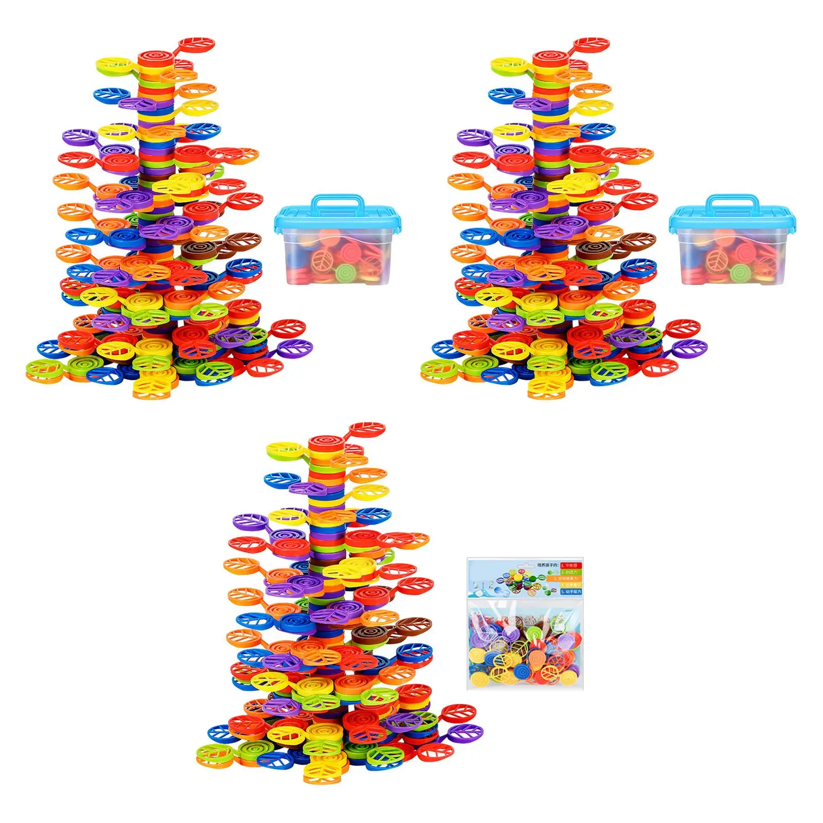 

Montessori Toys Early Learning Parent Children Interactive Stacking Games Toys for Girls Age 4 5 6 Children Birthday Gifts