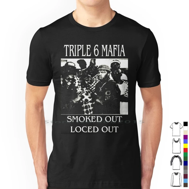 Three Six Mafia T Shirt 100% Cotton Three Six Mafia Memphis Rap