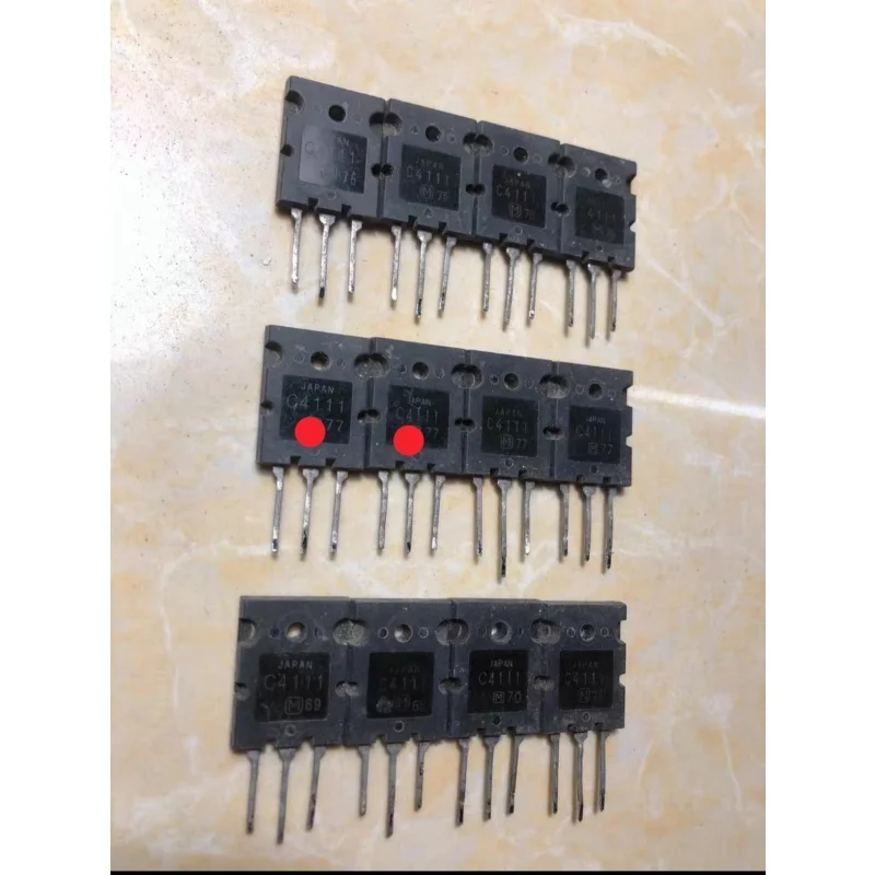5Pcs Original Disassembled C3998 C4111 C4237 C5453 2Sc3998 2Sc4111 2Sc4237 2Sc5453 High-Power Ultrasonic High-Definition Display Tube Power Switch Triode Transistor