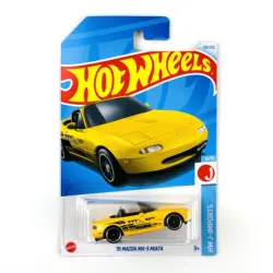 2024-120 Hot Wheels Cars 91 MAZDA MX-5 MIATA 1/64 Metal Diecast Model Collection Toy Vehicles